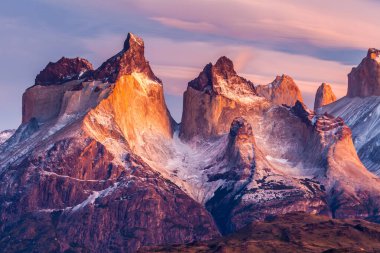 Torres Del Paine Ulusal Parkı, Şili.
