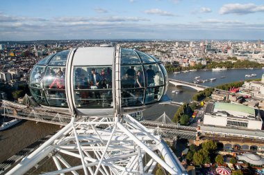 LONDON, ENGLAND - CIRCA SEPTEMBER 2014: İngiltere 'nin güzel manzarası Eylül 2014 Londra' da.