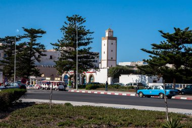 ESSAOUIRA, MOROCCO - CIRCA EPTEMBER 2014: Essaouira kasabası, Eylül 2014, Essaouira.
