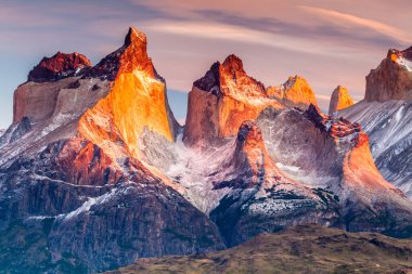 Torres Del Paine Ulusal Parkı, Şili.