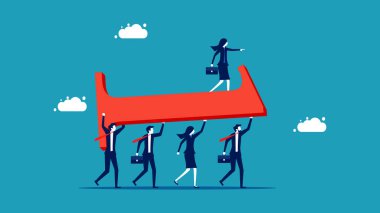 İş dünyasının bir numaralı lideri. İş adamlarından oluşan ekip bir numaralı konum vektörünü ele geçirmek için birbirlerine yardım ederler.