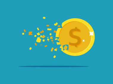 Deflasyon ve enflasyon. Mali kriz vektörü sırasında para kaybı