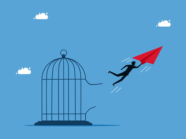 Независимый бизнес-лидер. Бумажный самолет спасает человека от тюремного вектора