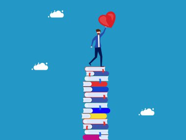 Okumayı ya da bilgi bulmayı severim. Kalbi yüksek kitap yığınının üzerinde tutan adam.