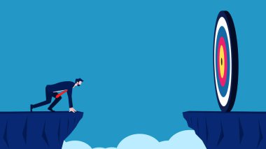 İşadamı büyük hedefler için risk almaya hazır.