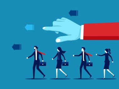 Takım çalışması başarıya götürür. İşletme yöneticisi takım vektörüne yön verir