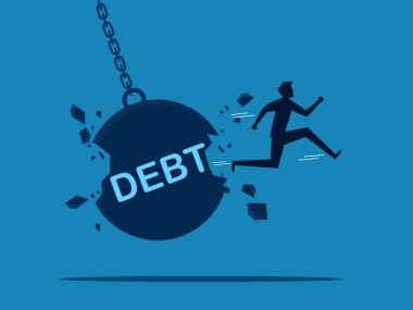 Borçları ödeme özgürlüğü. İş lideri borç topu vektörünü yok etti