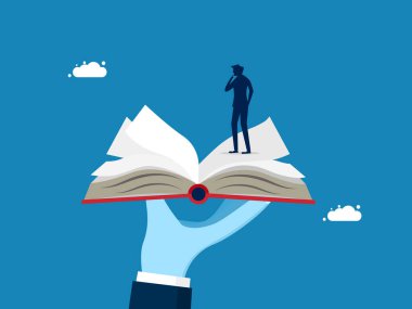 Yeni çalışanlar için prosedür ya da kurallar. İş adamları ve yeni çalışanlar için kılavuz Vektör