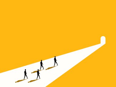 Yeni Fırsat. Çalışan kapıdan çıkıp gider.