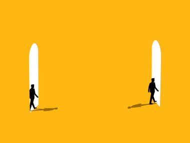 İşçileri değiştirin. Yeni çalışanlar kapıdan giriyor ve eski çalışanlar kapıdan çıkıyorlar.