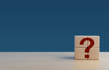 Boş alan ile ilgili soru işareti, problem kavramı