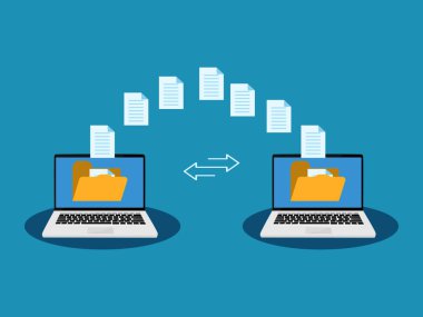 Dosyaları transfer et, dosyaları laptoplar arasında gönder, dosyaları yedekle, dizinlerle ilgili dosyaları değiş tokuş et, belgeleri İnternet üzerinden gönder
