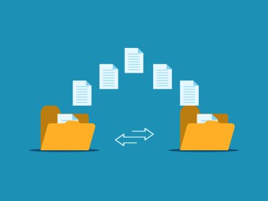 Dosyaları aktar, yedekle, dizinler üzerindeki dosyaları değiş tokuş et, belgeleri İnternet üzerinden gönder