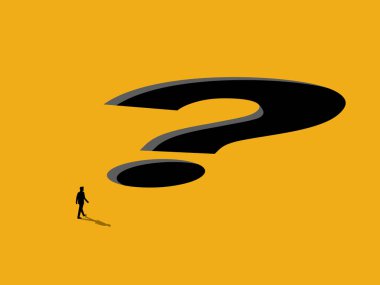 Büyük bir iş sorunu, kara delik sorunu olan bir iş adamı.