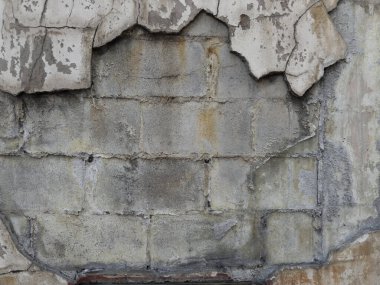 Duvar Yıkım Kavramı Soyut Çimento Duvarı Dokusu