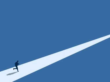 Kariyeri için zor, iş adamı çok uzun bir yol koşar.