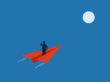 Kağıtlı Roketle Hedefe Giden İşadamı