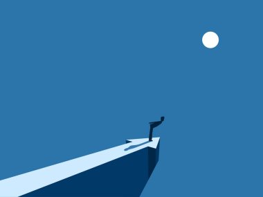 Öngörü, İlerleme, Büyüme Değerlendirmesi, Uçurumdaki İşadamı, ok ucu