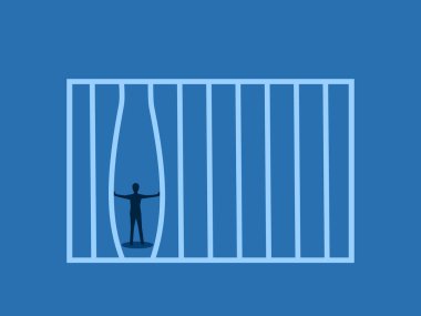 Özgürlük, iş adamı hapisten kaçıyor.