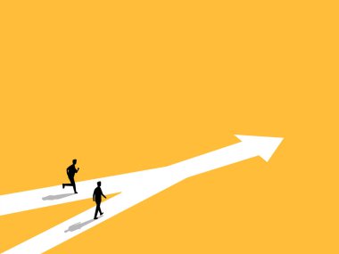 Hırs, iki işadamı aynı iş fırsatını yakalamak için oku takip eder.