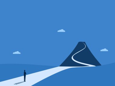 Determination, ambition, businessmen look for a way to conquer the mountain