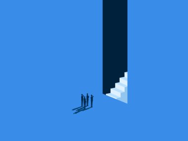 Geleceğe giden merdivenlerde iş adamlarından oluşan bir ekip büyük bir başarı yakaladı.