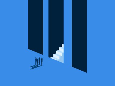 Geleceğe giden merdivenlerde iş adamlarından oluşan bir ekip büyük bir başarı yakaladı.