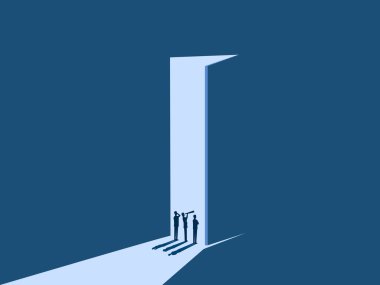 İş adamlarından oluşan bir ekip açık kapıdaki iş dünyasının geleceğini araştırıyor.