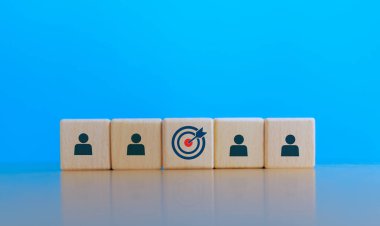 Grup çalışanı hedefleri, ekip halinde hedef simge