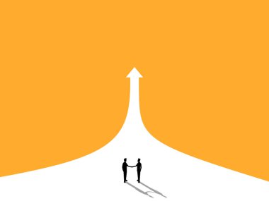 İki işadamı aynı yolda yürümeye karar verdi.