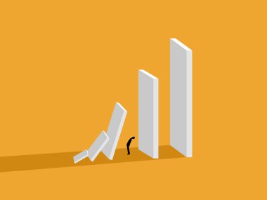 Risk Yönetimi, İşadamı Durdu ve Düşen Dominolara Bakıyor