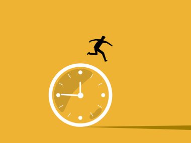 Akıllı Zaman Yönetimi, zamana atlayan iş adamı