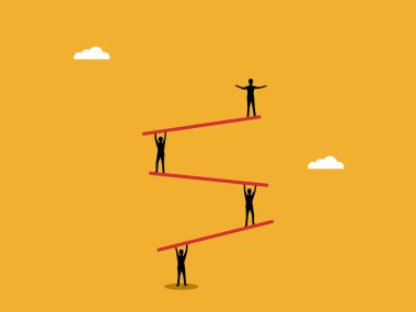 İşyeri sınıfı, iş adamları en üstteki patronla eşit seviyede..