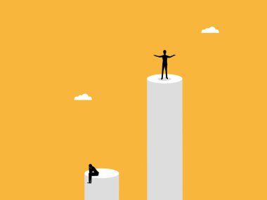 Başarılı iş adamları, başarısız insanlardan farklı seviyelerde.