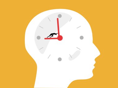 Hayatını değiştir, iş adamı beyninin vücut saatini ayarlar.