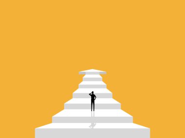 Kariyer geliştirme, Arrow Basamaklarında Yürüyen ve Büyüyen Adam