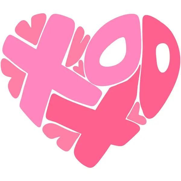 Heart Shape Sevgililer Günü El Çizimi Mektubu, İkinci Kaptan