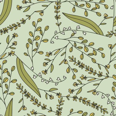 Çizim El Çizimi Basit Soyut Çiçeksiz Desen