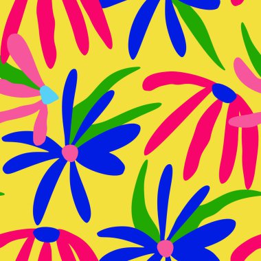 Soyut modaya uygun, çiçeksiz desen