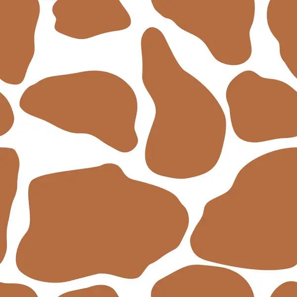 İnek Kahverengi Derisi, Hayvan Baskısı Kusursuz Desen