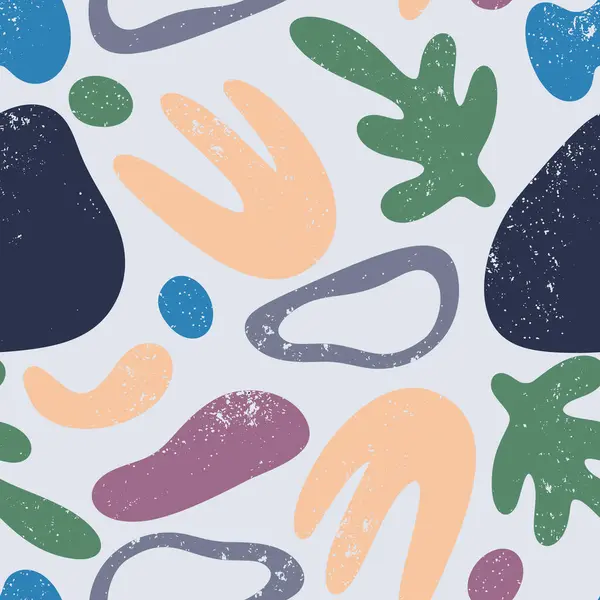 Soyut Modern Moda Geometrik El Çizimi Kusursuz Desen