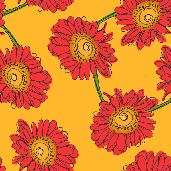 Bir Hat Devamlılığı Çiçeksiz Desen