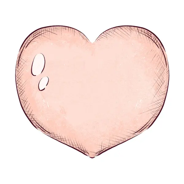 Kalp Eli Sevgililer Günü Çizimi