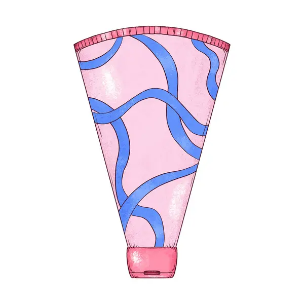 Kozmetik, Jel, Krem Tüplü El Çizimi