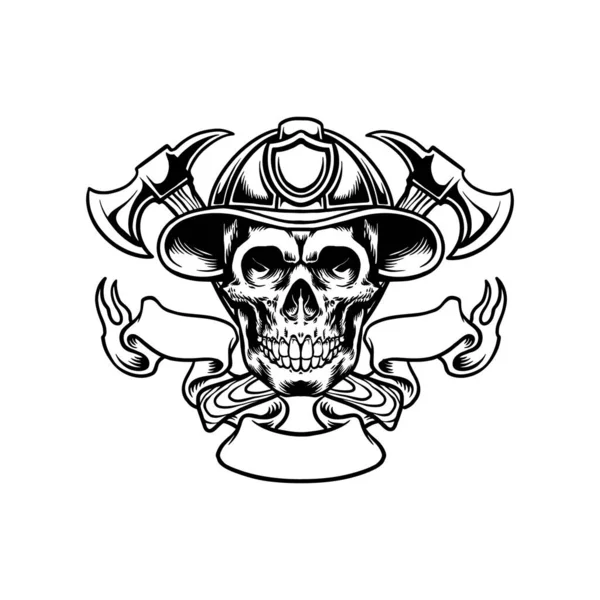 Esquema Cráneo Cráneo Clipart Vector Ilustraciones Para Trabajo Logotipo Mercancía — Vector de stock