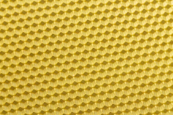 Přírodní Textura Žlutý Vosk Vosk Voskové Plástve Včelího Úlu — Stock fotografie