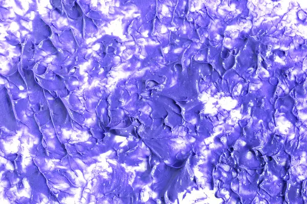 Frottis Peinture Bleue Violette Fond Art — Photo
