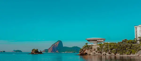 Niteroi Rio Janeiro Brasile Circa 2023 Foto Del Museo Arte — Foto Stock