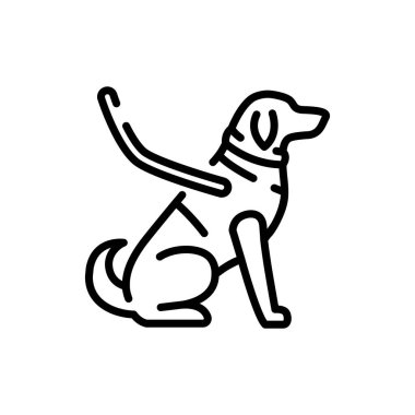 Etkisiz bir renk çizgisi simgesinin taşınması. Engelli. İzole vektör elementi. Web sayfası, mobil uygulama, tanıtım için resim çizelgesi