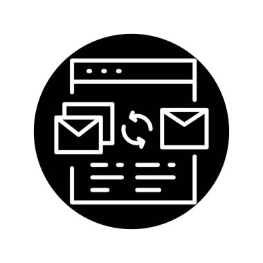 Ddos olor line icon. Pictogram for web page.